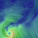 台風接近中１２：００